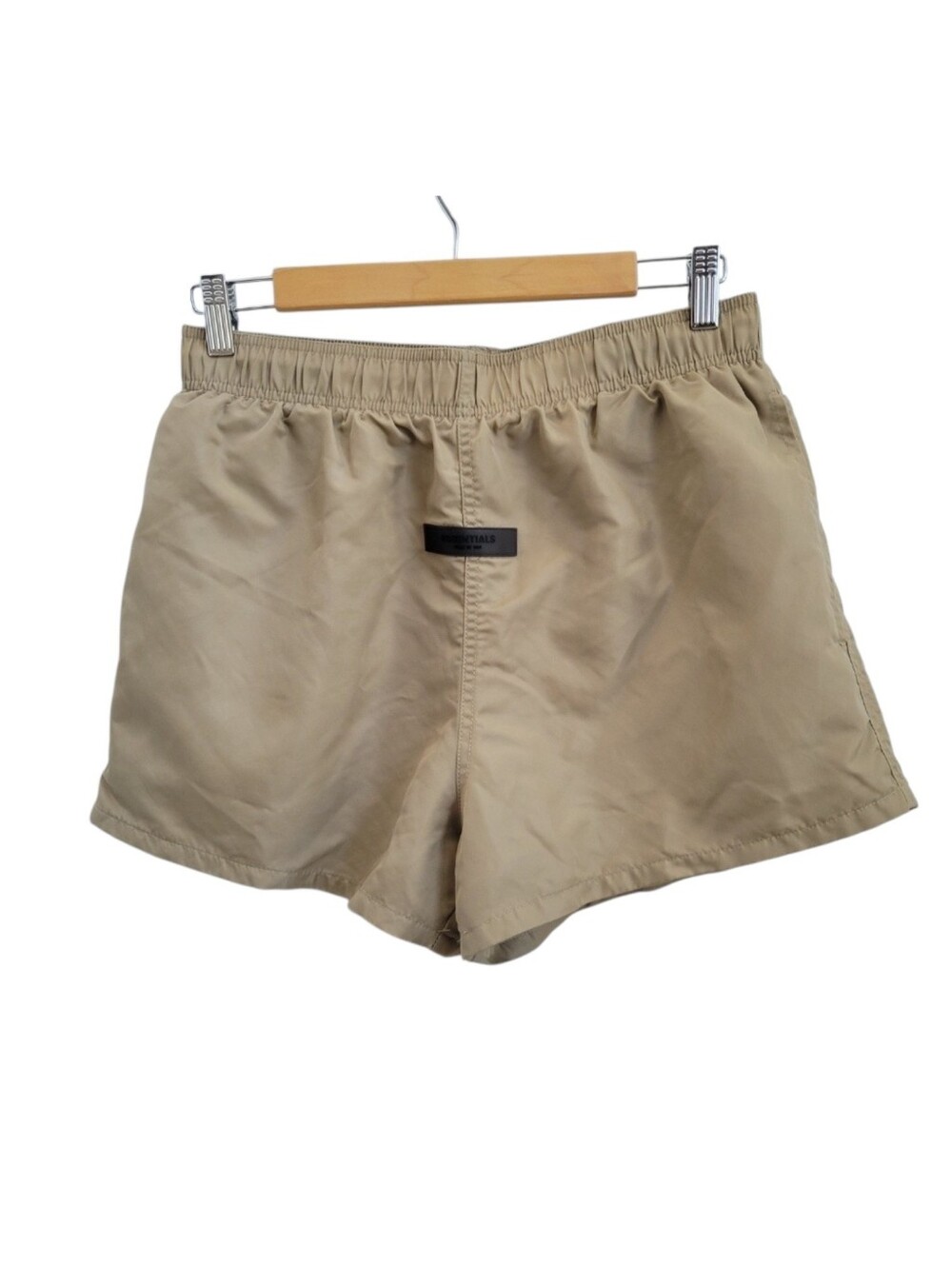 Essentials Fear of God Nylon Athletic Shorts Khaki Tan‎ Size S Unisex Streetwear